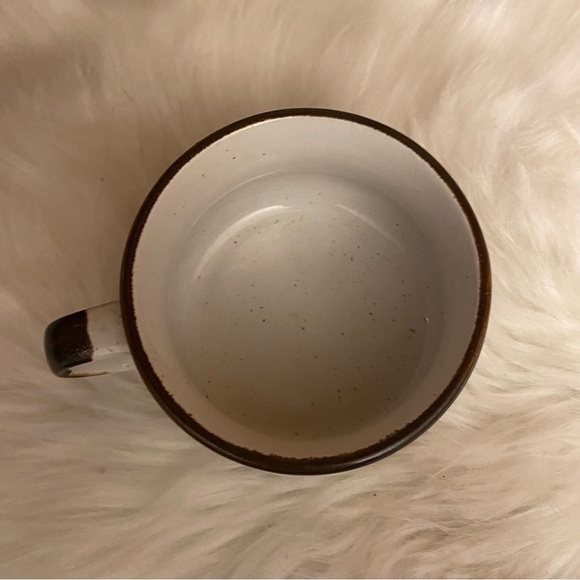 Vintage festival stone wear mushroom chicken tomato soup cups bowls with handles - Picture 13 of 15